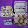 Paper pulp molding 6eggs packing box