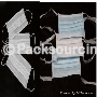 Tenk-three-ply nonwoven mask (with filter paper)