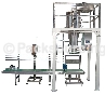 Automatic weighing, filling and packaging machine