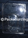 Plastic clamshell blister packing tray
