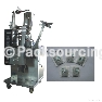 Auto tea-bag packing machine with thread and tag