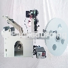 Benchtop labeling machine semi automatic round bottles labeller with batch number codes printer