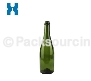 Dark Green 750ml Champagne Glass Bottle
