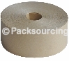 3"x 450 ft - Water-Activated Tape - Kraft Paper Reinforced - Case of 10