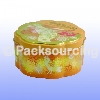 wholesales the creative cake tin box , cookie tin box ,biscuits tin can with color- printing