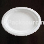 318 X 255 X 22mm Large Oval Plate P030