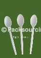 Biodegradable Cutlery/Fork/Spoon/Disposable Cutlery/Corn Starch Utensil/Biodegradable Utensil/Flatwa