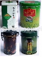 Tea Tin, Tea Canister, Tin Tea Box, Tin Box, Tin Can