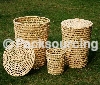 Palm Leaf Laundry Basket Handcrafted Laundry Basket